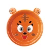 3D Cute Animal Round Porcelain Dinner Plate Custom Wholesale License Plate