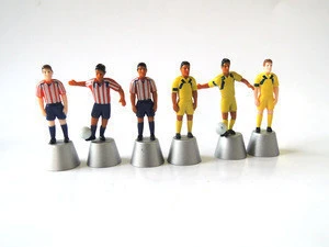 3D plastic football player figurine toys custom figure toy