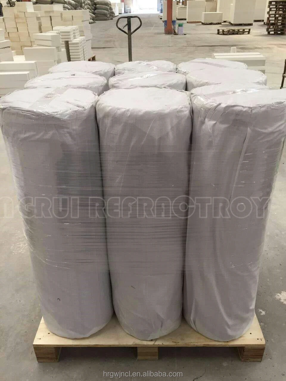 3mm Thickness Vermiculite Coated Ceramic Fiber Cloth with S.S Wire Welding Blanket