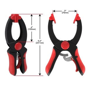 3&quot; Jaw Opening and 9.5&quot; Long Heavy Duty Adjustable Ratchet Clamps