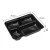 Import 4 Compartment Disposable Fast Food Take Away Box Plastic Food Container from China