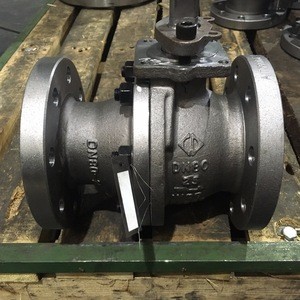 4 inch 2 PCS Flanged Steel ball valve dn50 pn63