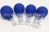 Import 4 Pcs Glass  plastic Cupping Cups Massage Vacuum Suction Cupping Cups for Body Face Leg Arm Back Shoulder Muscle and Joint Pain from China