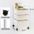 Import 4 tier metal kitchen serving rolling storage organizer trolley utility rolling cart storage cart from China