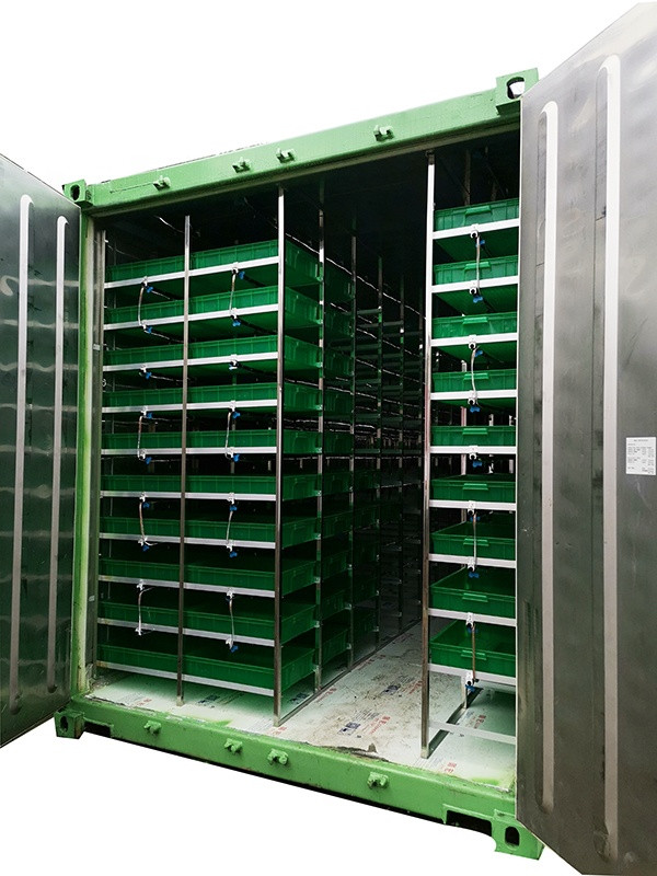 Buy 40ft Barley Fodder Container | Hydroponic Green Fodder Machine For ...