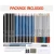 Import 40pcs Drawing and Sketching Pencil Set, Professional Sketch Pencils Set in Zipper Carry Case Drawing Sketching Pencil from Taiwan