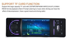 4.1inch car radio 1 DIN MP3 MP4 MP5 Media Players In-Dash video System(8400) for sale