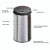 Import 42L round hotel room stainless steel automatic electronic sensor waste bin from China