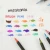 Import 48 Premium Watercolors with 2 Refillable Water Brushes |Flexible Nylon Tips |Painting Markers for Painting, Drawing, Calligraphy from China