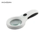 4X Illuminated LED Handheld Magnifying Glass