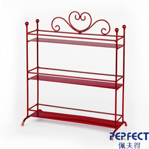 Buy 5 Colors 3 Tier Metal Nail Polish Organizer Shelf Rack Table Top ...