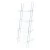 Import 5-layer Home Decor Lucite Acrylic Book Shelf Folding Slatwall Clear Acrylic Bookcase from China