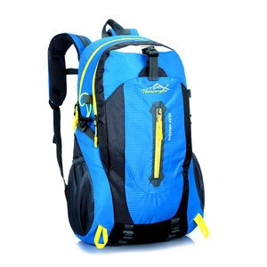 50% off  Wholesale 35l sports outdoor waterproof backpack , light weight travel school bagpack