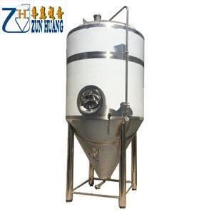 5000l Cooling Jacked Fermentation Tanks/cylinder Conical Fermenter