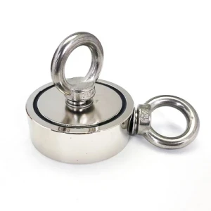 500kg Double Sides Magnet Fishing Kit Pull Force Neodymium Fishing Magnet with Rope