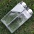 Import 500ml Clear Plastic Blank Water Bottle 1000ml Custom Logo Milk Carton Bottle from China