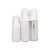 Import 50ml 100ml 110ml transparent white plastic baby prickly-heat powder bottle talc spray bottle from China