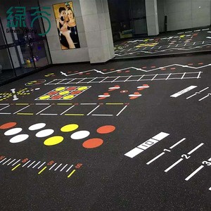 50x50cm thick rubber floor tile/gym rubber flooring/rubber mats gym floor