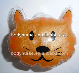55ml cat shape pearlescent bubble bath in PVC bag