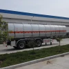 60000L oil/fuel tanker semi-trailer /45000L oil tank truck trailer for africa