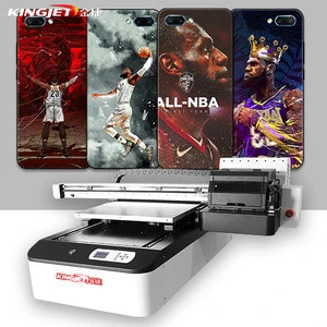 6090 uv printer inkjet flat bed uv led printing machine cheap small a2 a3 a4 varnish digital flatbed uv printer