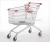 Import 60L  professional supermarket shopping cart trolley from China