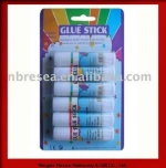 6PC glue sticks and blister card packing