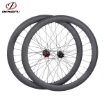 700C carbon road bike wheelset Disc brake clincher 50mm depth carbon bike wheels disc
