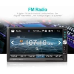 7022 Not Android Car Radio MP5 Player with FM Bluetooth Touch Screen Stereo Radio +Camera