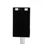 8 inch smart face recognition time attendance human body temperature measurement system