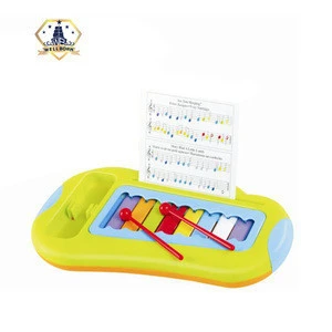 8 Tones Hand Knock Baby Kids Piano Xylophone Toy Baby Early Musical Instrument for sale