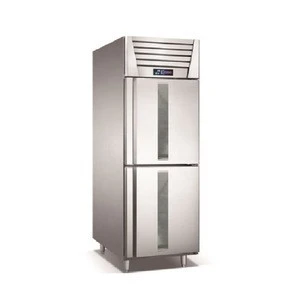 800L Two Doors Commercial Kitchen Freezer/Bottom Compressor Refrigerator