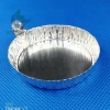 80ml lab supply with tab round aluminum weighing boat evaporating dish weighing dish