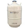 80mm Caliber thermos insemination YDS-15 liquid nitrogen tank dewar flask 15 liter cryocan with lock cover less evaporation