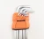 Import 9 pc hexagon L- shaped allen key wrench long arm hex key set yellow (1.5-10) from China