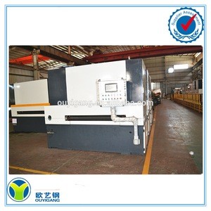 900 mm width the metal processing and the metallurgy machine for the sheet coil surface with belt no.4 finish polishing machine