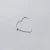 Import 925 Sterling Silver Heart Hoop Earrings DIY Silver Wire Jewelry Accessories from China