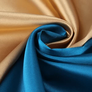 96%Polyester 4%Spandex 100GSM Stretch Encryption Pajamas Satin Imitation Silk Fabric