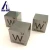 Import 99.95% tungsten dice solid tungsten cube 1kg for ornament industry from China