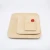 Import 9*9cm bamboo square plates cutlery from China