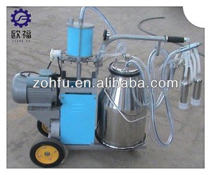 9JYT-4 hot sale portable electric goat milking machine