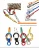 Import 9mm/10mm/10.5mm/11mm/12mm rock climbing gear mountain climbing rope with hook from China