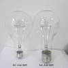 A100/A110 500W E27/E40 clear glass traditional incandescent light bulb with insulating plate