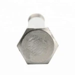 a2 70 Stainless SS Fasteners Hex Head Half Thread Shank DIN 933 Track Railway Bolt