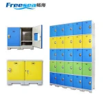 ABS plastic electronic smart gym school locker