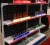 Import acrylic glass led wall  shelf clip led display from China