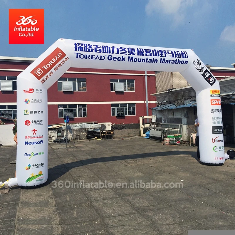 advertising inflatable arch inflatable driveway arch inflatable start line arch