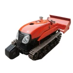 Agricultural rubber track paddy field farm crawler tractor
