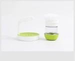 Amazon 100% Clean Kitchen Cute Scrub Brush Soap Dispensing Dish Sink Eco Washing Brush For Cooking