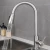 Import Amazon hot sale Cheap Price 304 stainless steel filter hot cold pull out kitchen sink faucet with pull down sprayer from China